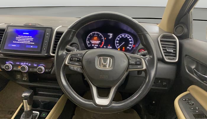 2021 Honda City 1.5L I-VTEC ZX CVT, Petrol, Automatic, 1,07,733 km, Steering Wheel Close Up