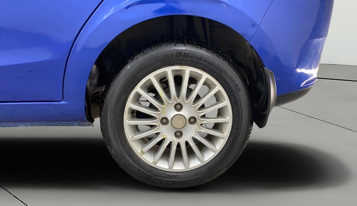 2014 Tata Zest XMS PETROL, Petrol, Manual, 61,924 km, Left Rear Wheel