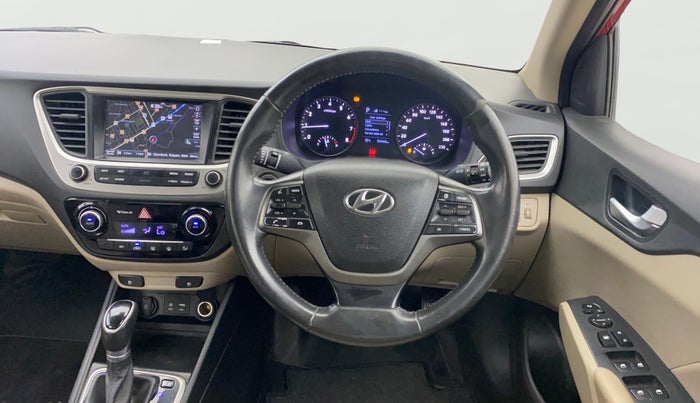 2018 Hyundai Verna 1.6 VTVT SX (O) AT, Petrol, Automatic, 56,470 km, Steering Wheel Close Up
