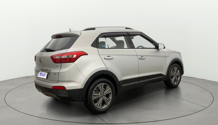 2017 Hyundai Creta SX PLUS AT 1.6 PETROL, Petrol, Automatic, 80,160 km, Right Back Diagonal