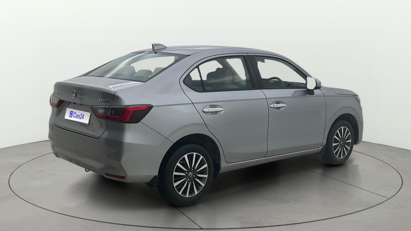2025 Honda Amaze ZX 1.2 Petrol CVT, Petrol, Automatic, 4,295 km, Right Back Diagonal