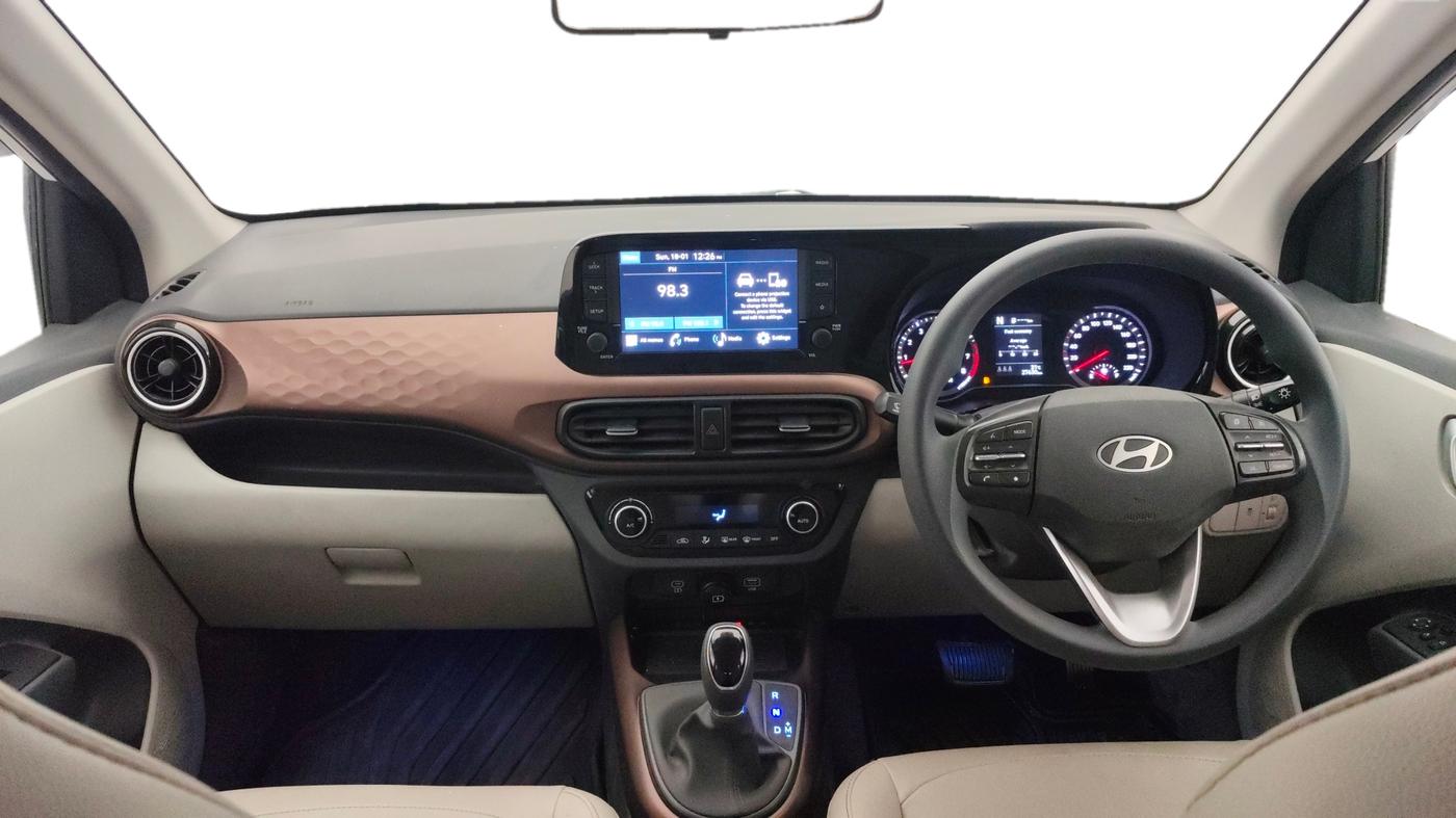 2023 Hyundai AURA SX PLUS 1.2 AMT, Petrol, Automatic, 27,624 km, Dashboard