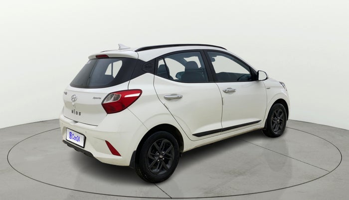 2022 Hyundai GRAND I10 NIOS SPORTZ 1.2 KAPPA VTVT, Petrol, Manual, 48,489 km, Right Back Diagonal
