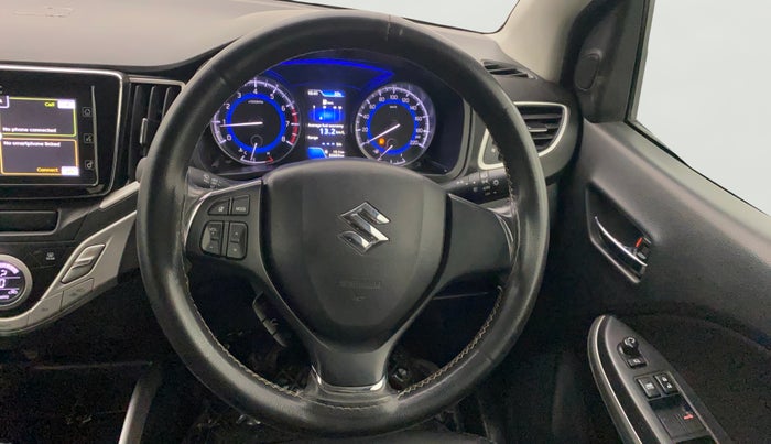 2017 Maruti Baleno ALPHA PETROL 1.2, Petrol, Manual, 85,567 km, Steering Wheel Close Up