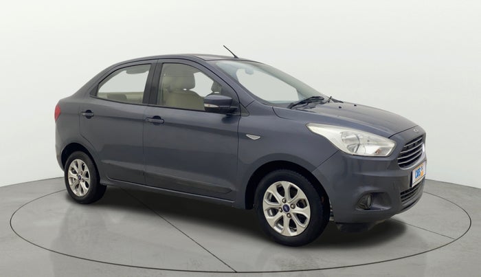 2015 Ford Figo Aspire TITANIUM 1.5 PETROL AT, Petrol, Automatic, 76,881 km, Right Front Diagonal