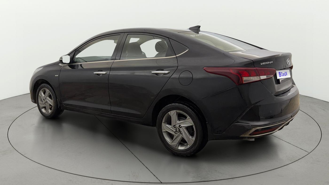 2021 Hyundai Verna SX 1.5 VTVT IVT, Petrol, Automatic, 93,911 km, Left Back Diagonal