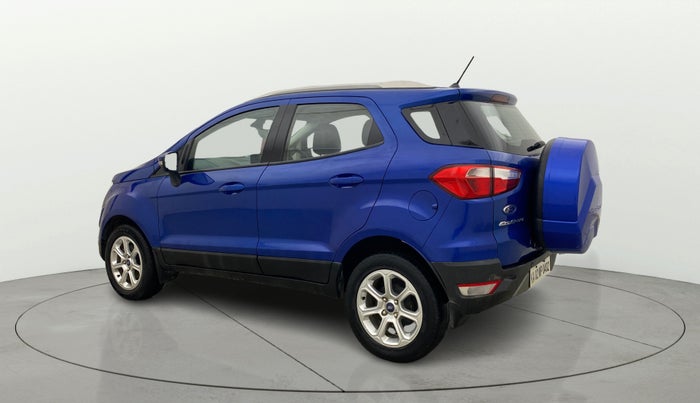2018 Ford Ecosport TITANIUM + 1.5L PETROL AT, Petrol, Automatic, 51,766 km, Left Back Diagonal