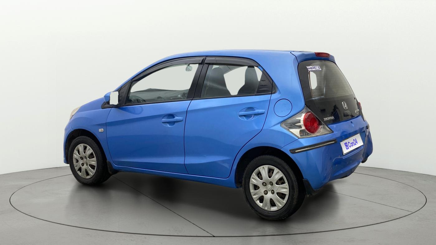 2014 Honda Brio S MT, Petrol, Manual, 62,077 km, Left Back Diagonal
