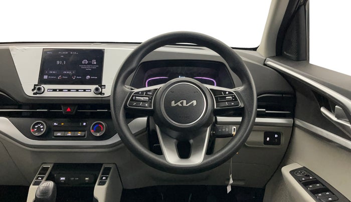 2022 KIA CARENS PRESTIGE 1.4 PETROL 7 STR, Petrol, Manual, 12,381 km, Steering Wheel Close Up