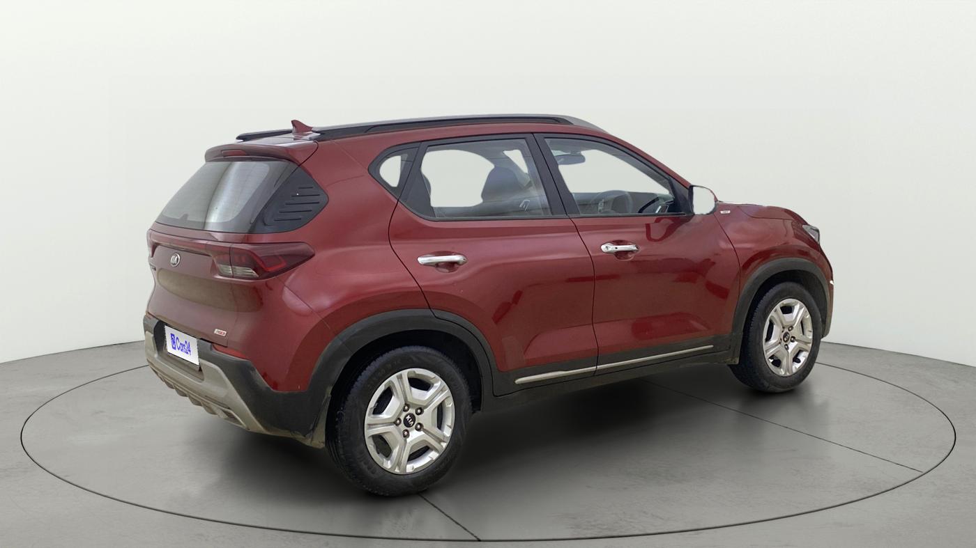 2021 KIA SONET HTX 1.0 IMT, Petrol, Manual, 34,313 km, Right Back Diagonal