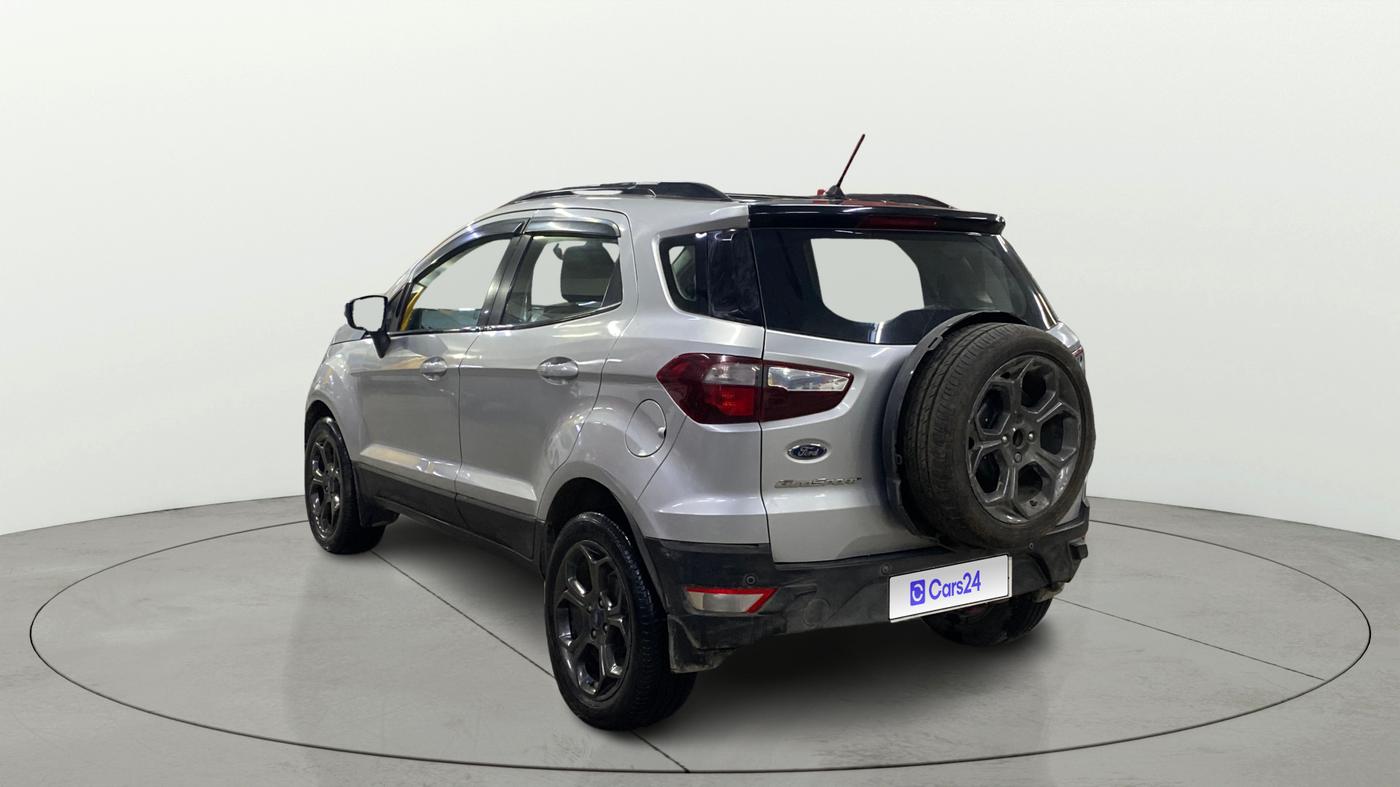 2019 Ford Ecosport TITANIUM 1.5L SPORTS(SUNROOF) DIESEL, Diesel, Manual, 80,652 km, Left Back Diagonal