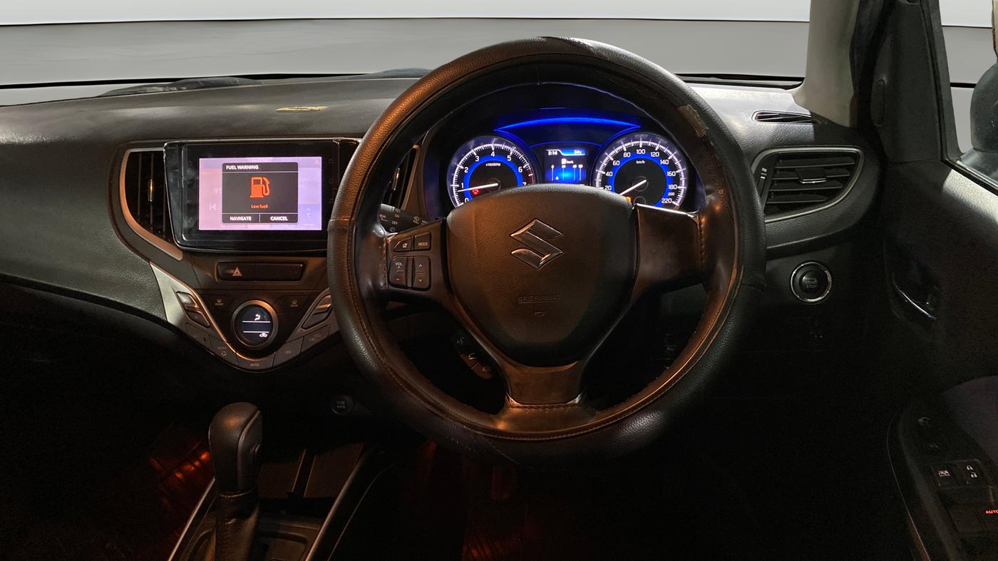 2019 Maruti Baleno ALPHA CVT PETROL 1.2, Petrol, Automatic, 38,281 km, Steering Wheel Close Up