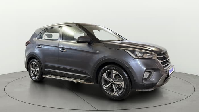 2019 Hyundai Creta SX AT 1.6 PETROL, Petrol, Automatic, 58,582 km, Right Front Diagonal