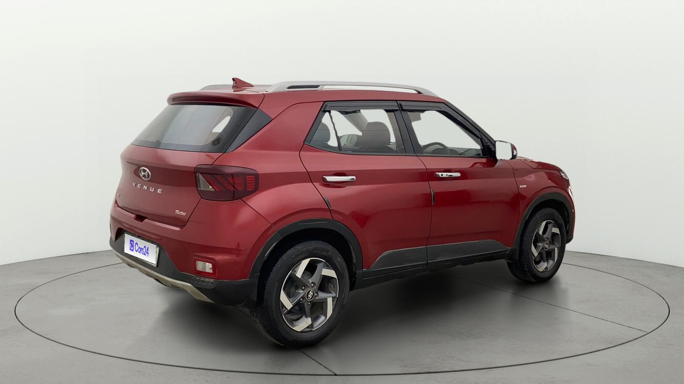 2021 Hyundai VENUE SX PLUS 1.0 TURBO DCT, Petrol, Automatic, 1,13,950 km, Right Back Diagonal