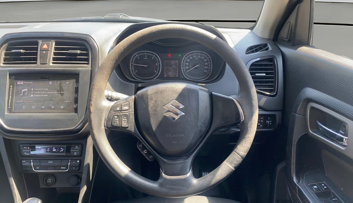 2019 Maruti Vitara Brezza ZDI PLUS AMT, Diesel, Automatic, 1,38,529 km, Steering Wheel Close Up