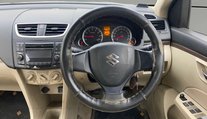 2016 Maruti Swift Dzire VXI (O), Petrol, Manual, 1,09,134 km, Steering Wheel Close Up