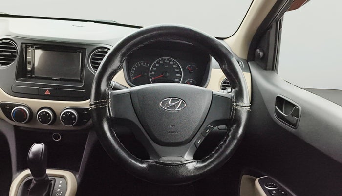 2017 Hyundai Grand i10 MAGNA AT 1.2 KAPPA VTVT, Petrol, Automatic, 38,740 km, Steering Wheel Close Up