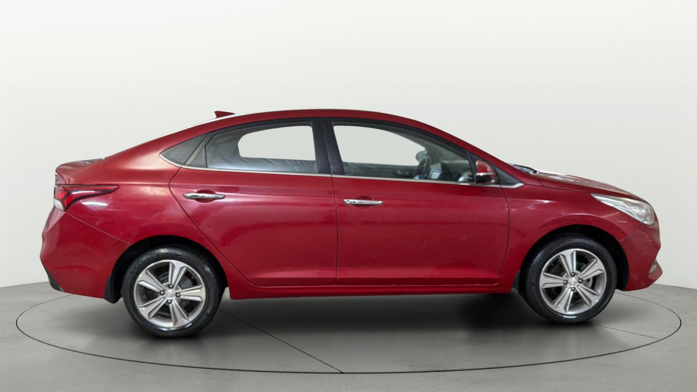 2018 Hyundai Verna 1.6 VTVT SX (O) AT, Petrol, Automatic, 42,399 km, Right Side View