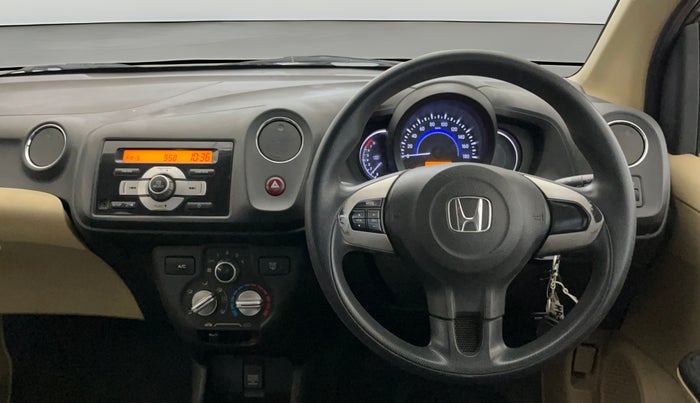 2015 Honda Brio S MT, Petrol, Manual, 26,860 km, Steering Wheel Close Up