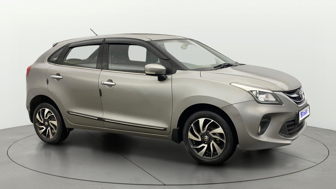 2021 Toyota Glanza G CVT, Petrol, Automatic, 28,280 km, Right Front Diagonal