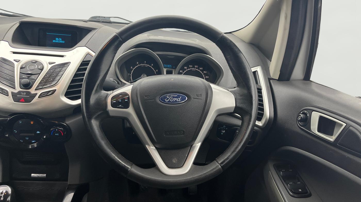 2013 Ford Ecosport TITANIUM 1.0L ECOBOOST, Petrol, Manual, 93,304 km, Steering Wheel Close Up