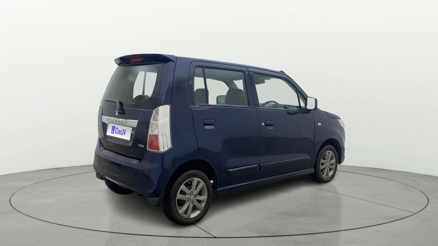 2014 Maruti Wagon R Stingray VXI, Petrol, Manual, 49,277 km, Right Back Diagonal