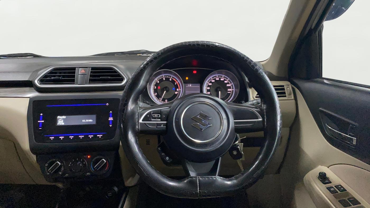 2023 Maruti Dzire VXI, Petrol, Manual, 30,650 km, Steering Wheel Close Up