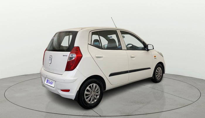 2014 Hyundai i10 SPORTZ 1.1, Petrol, Manual, 20,334 km, Right Back Diagonal