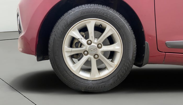 2015 Hyundai Grand i10 ASTA AT 1.2 KAPPA VTVT, Petrol, Automatic, 72,126 km, Left Front Wheel