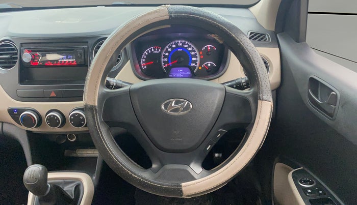 2017 Hyundai Grand i10 MAGNA 1.2 KAPPA VTVT, Petrol, Manual, 47,355 km, Steering Wheel Close Up