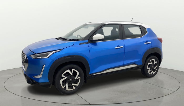 2021 Nissan MAGNITE XV PREMIUM TURBO CVT DUAL TONE, Petrol, Automatic, 40,926 km, Left Front Diagonal