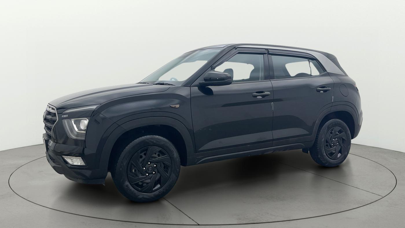2022 Hyundai Creta E 1.5 PETROL, Petrol, Manual, 32,317 km, Left Front Diagonal