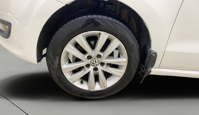 2013 Volkswagen Polo HIGHLINE1.2L, Petrol, Manual, 54,860 km, Left Front Wheel