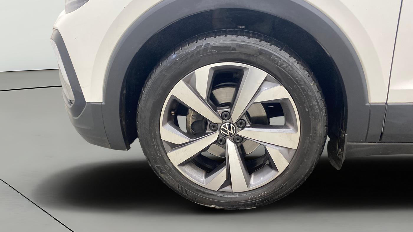 2024 Volkswagen TAIGUN TOPLINE 1.0 TSI AT, Petrol, Automatic, 19,743 km, Left Front Wheel