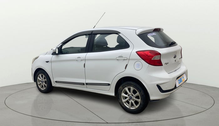 2019 Ford New Figo TITANIUM 1.2 PETROL MT, Petrol, Manual, 1,01,867 km, Left Back Diagonal