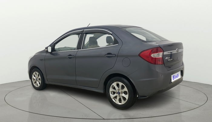 2017 Ford Figo Aspire TITANIUM 1.2 PETROL, CNG, Manual, 59,181 km, Left Back Diagonal