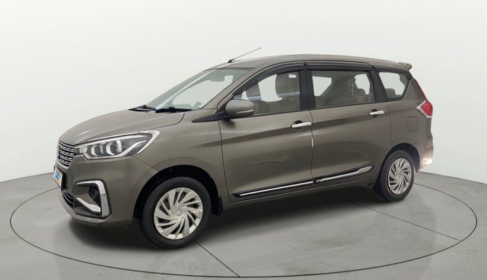 2021 Maruti Ertiga VXI AT SHVS, Petrol, Automatic, 53,981 km, Left Front Diagonal