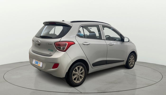 2015 Hyundai Grand i10 ASTA (O) 1.2 KAPPA VTVT, Petrol, Manual, 1,25,546 km, Right Back Diagonal