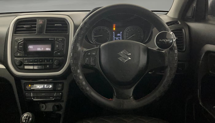 2021 Maruti Vitara Brezza VXI, Petrol, Manual, 14,160 km, Steering Wheel Close Up