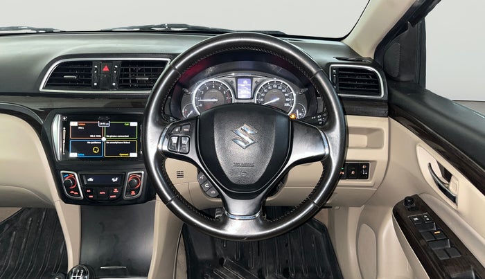 2017 Maruti Ciaz ALPHA 1.4 PETROL, Petrol, Manual, 55,946 km, Steering Wheel Close Up
