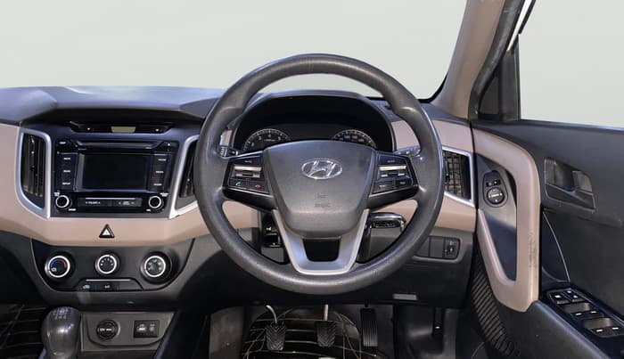 2017 Hyundai Creta E PLUS 1.6 PETROL, Petrol, Manual, 88,846 km, Steering Wheel Close Up