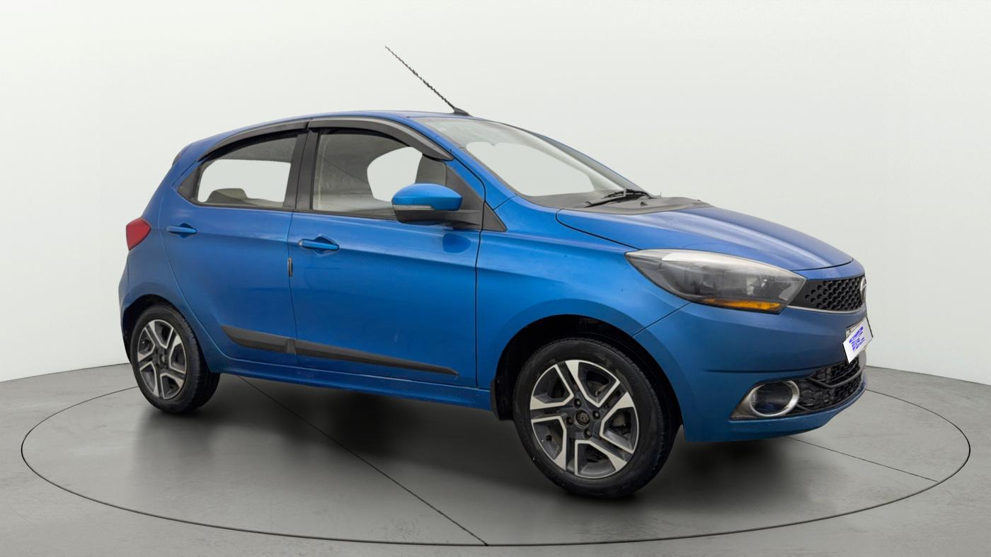 2019 Tata Tiago XZ PLUS PETROL, CNG, Manual, 80,063 km, Right Front Diagonal