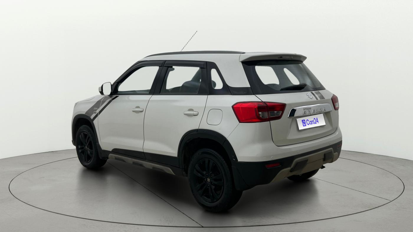 2019 Maruti Vitara Brezza ZDI AMT, Diesel, Automatic, 74,565 km, Left Back Diagonal
