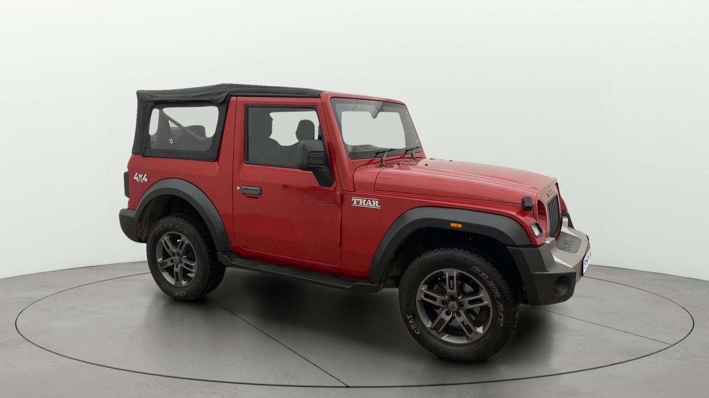 2022 Mahindra Thar LX  P 4WD AT CONVERTIBLE, Petrol, Automatic, 13,322 km, Right Front Diagonal