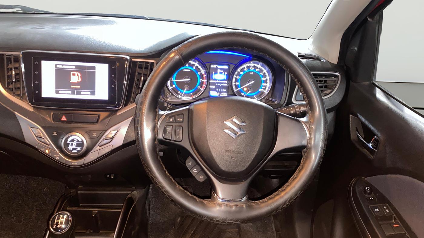 2022 Maruti Baleno ZETA PETROL 1.2, Petrol, Manual, 31,201 km, Steering Wheel Close Up