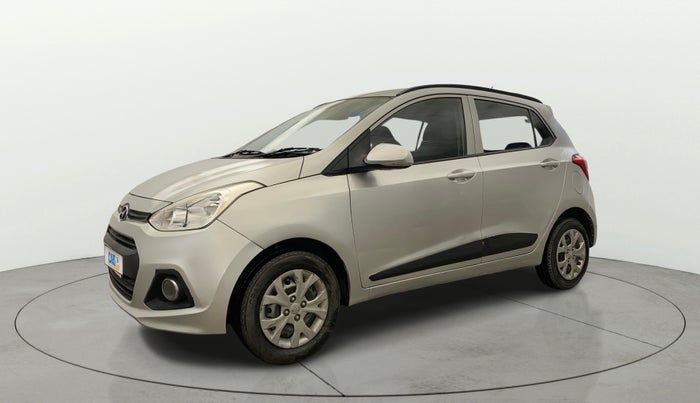 2016 Hyundai Grand i10 SPORTZ 1.2 KAPPA VTVT, Petrol, Manual, 26,923 km, Left Front Diagonal