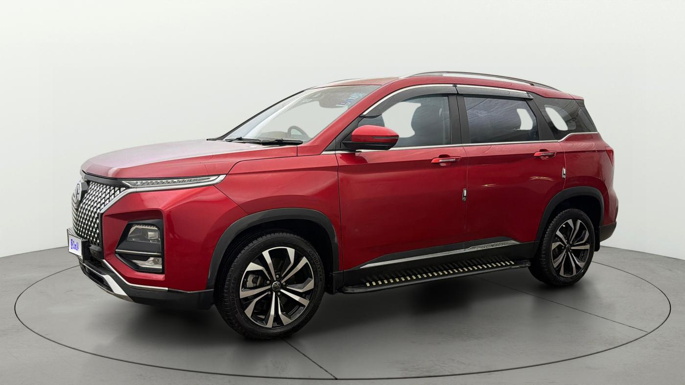 2023 MG HECTOR PLUS SAVVY PRO 1.5 TURBO CVT 6 STR, Petrol, Automatic, 15,647 km, Left Front Diagonal