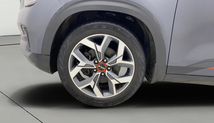 2021 KIA SELTOS X LINE 1.4 PETROL DCT, Petrol, Automatic, 46,618 km, Left Front Wheel