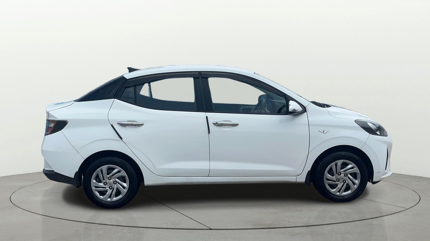 2022 Hyundai AURA S 1.2, Petrol, Manual, 58,838 km, Right Side View