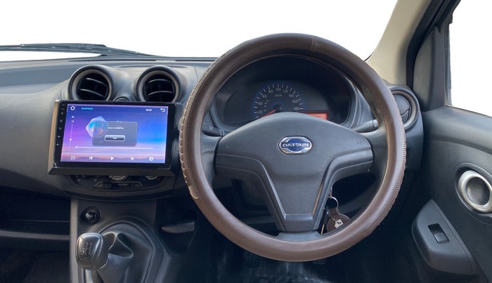 2018 Datsun Go T, Petrol, Manual, 30,404 km, Steering Wheel Close Up